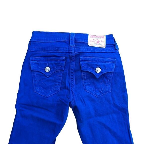 True Religion Jeans Size 26 SERENA Blue - Picture 2 of 7